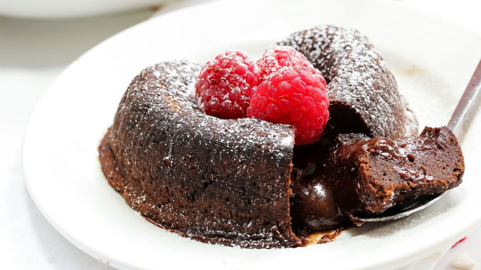 Chocolate soufflé.